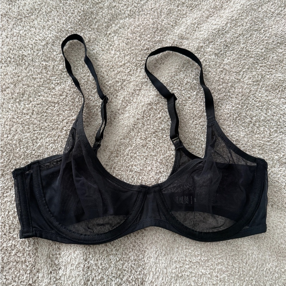 Skims ultra mesh underwire scoop bra
